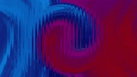 Wavy turbulence blue, red background Stock Footage 201326106