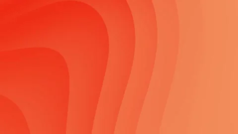 Wavy twirl red orange gradient Stock Footage 313605605