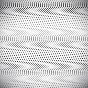 Wavy, undulating lines. Abstract vector 스톡 일러스트