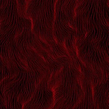 Wavy vector fur Stock Illustration