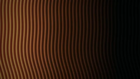 Wavy vertical lines ripple horizontally in a seamless loop Stock Footage 341070811