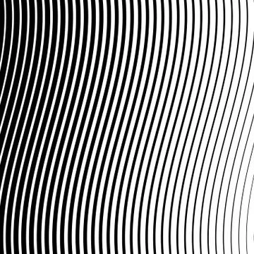 Wavy vertical, parallel lines pattern. Vector art. 스톡 일러스트