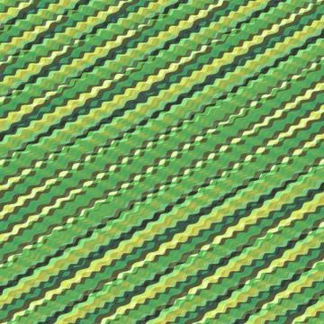 Wavy volume background. Pattern with optical illusion Illustrazione stock