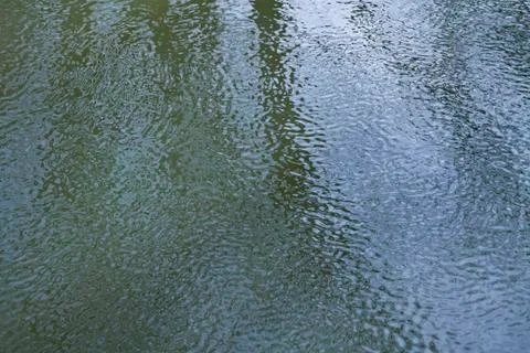 Wavy water surface Stock Photos