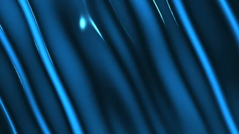 Wavy wet blue paint background; 4k rendered animation Stock Footage 117263387