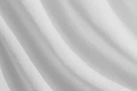 Wavy White Fabric Stock Photos