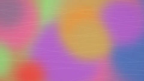 Wavy white lines undulate over soft blended color gradients Stock Footage 342216990