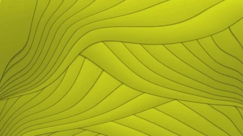 Wavy Yellow Seamless Looping Background Stock Footage 156206286