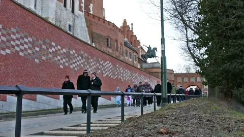 Wawel Castle 스톡 동영상 84855222