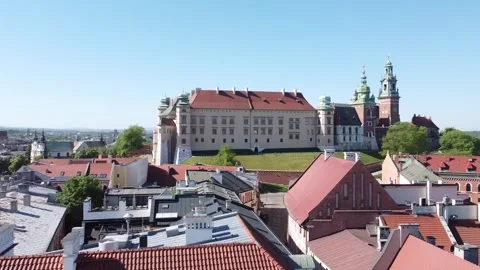 Wawel castle Stock Footage 261661032