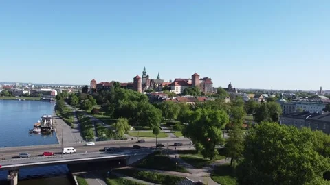 Wawel Cracow Stock Footage 261661028