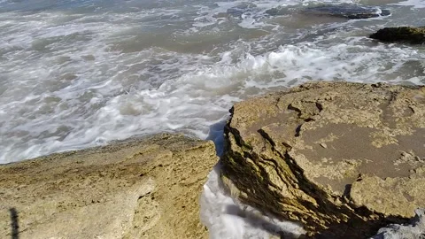 Wawes and rocks Stock Footage 151762792