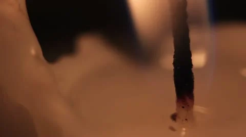 Wax candle macro Stock Footage 21873845
