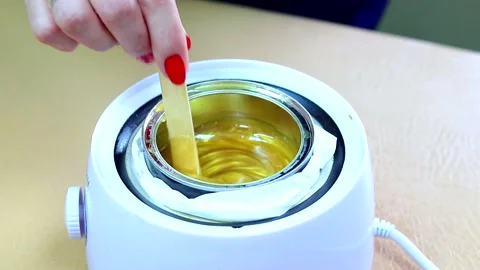 Wax for depilation . Stock Footage 186698150