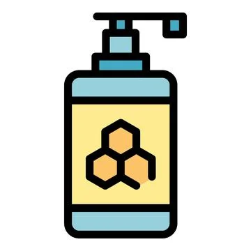 Wax dispenser icon vector flat Stock Illustration