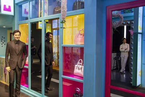 Wax figure Stock Photos