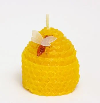 Wax light. Stock Photos