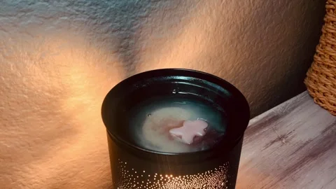 Wax Melt Time Lapse Stock Footage 253358964