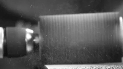 Wax removing with the drill Stock Footage 32592827