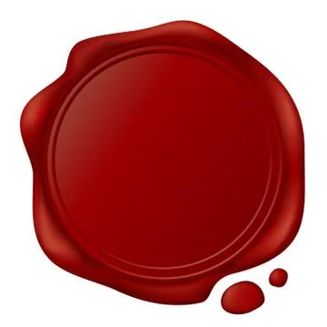 Wax seal Stock Illustration