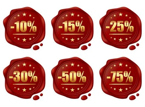 Wax seal Stock Illustration