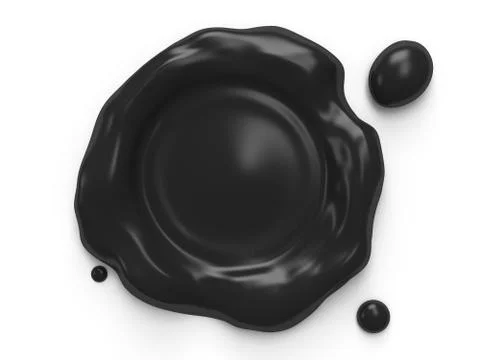 Wax seal with space for text 스톡 일러스트