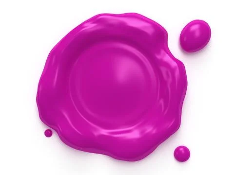 Wax seal with space for text 스톡 일러스트