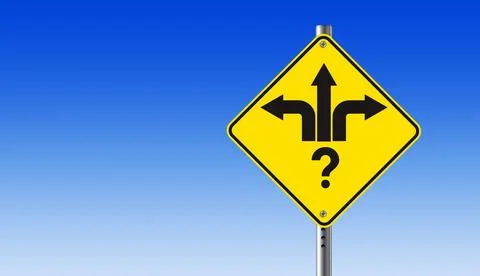 Way arrow direction Stock Illustration