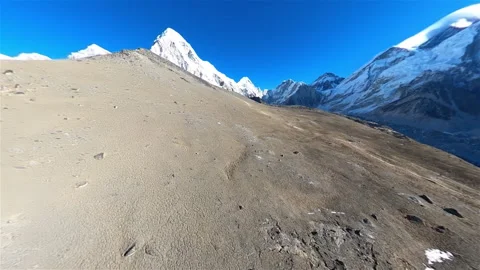 Way to Base Camp of Everest 02 動画素材 201213110