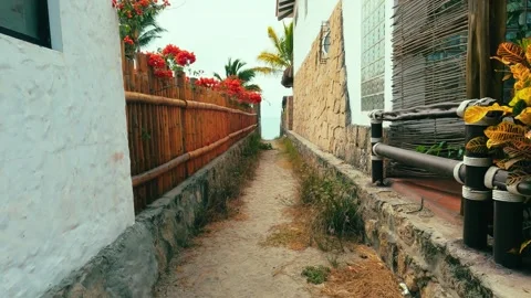 Way to the beach Stock Footage 280012523