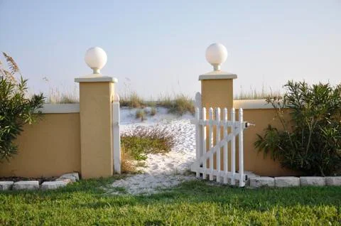 This Way to the Beach Stock Photos