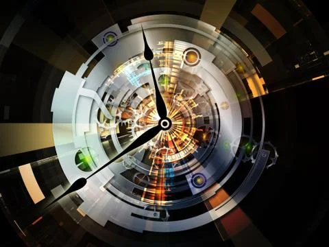 Way of Clockwork Stock Illustration