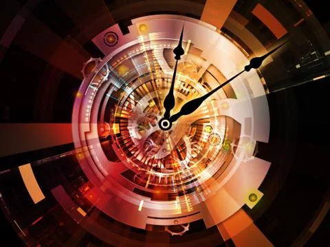 Way of Clockwork Stock Illustration