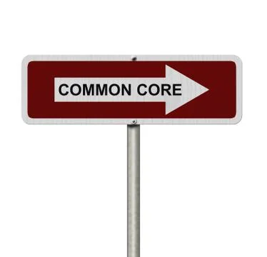 The way to common core Stock Illustration