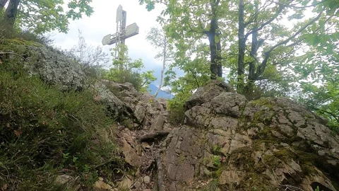 On the way to the cross Stock-Footage 241446738