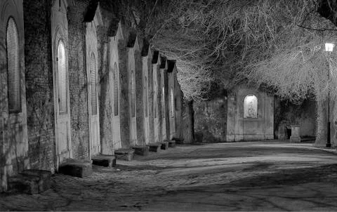 Way of the cross Foto stock