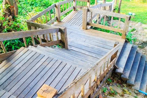 Way down the stairs Stock Photos
