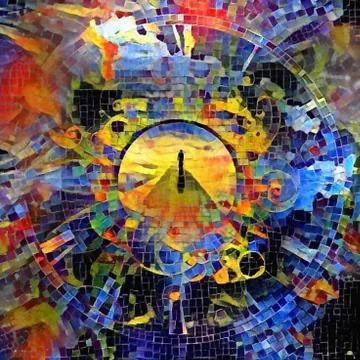 The Way to Eternity Stock Illustration