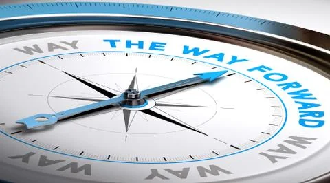 The Way Forward Stock Illustration