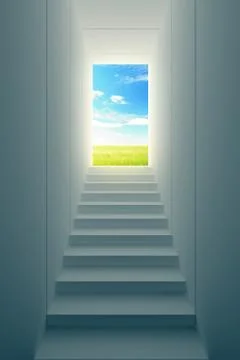 Way to freedom Stock Illustration