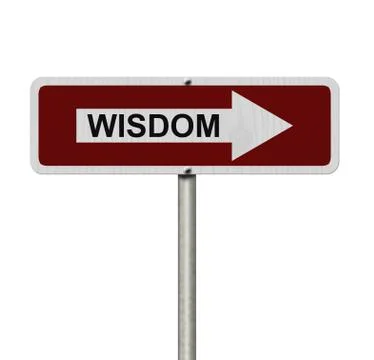 The way to having wisdom Stock Illustration