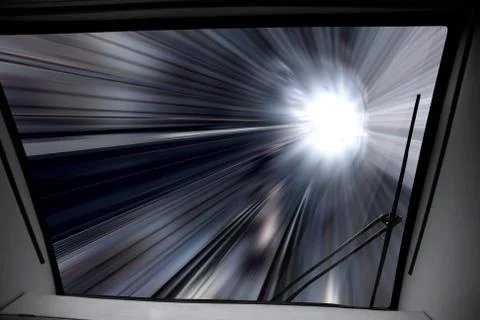 Way of high-speed train Stock Photos