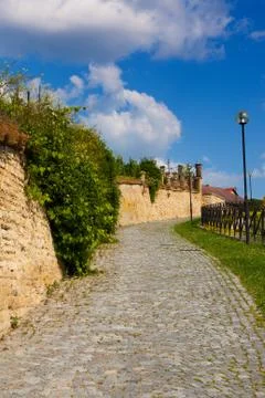 Way on hill Stock Photos