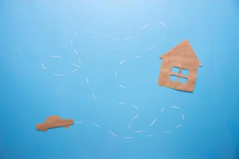 Way home concept Stock Photos