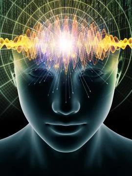 Way of Human Mind Stock Illustration