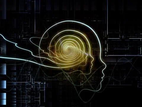 Way of Human Technology Stock Illustration