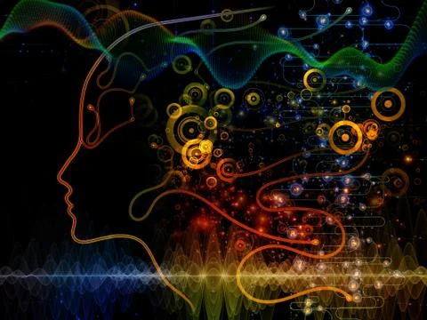 Way of Machine Consciousness 스톡 일러스트