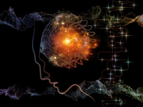 Way of Machine Consciousness Illustrazione stock