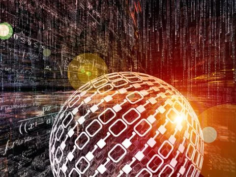 Way of Mathematics Stock Illustration