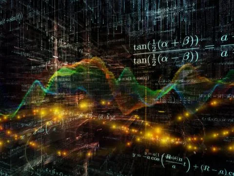 Way of Mathematics Stock Illustration